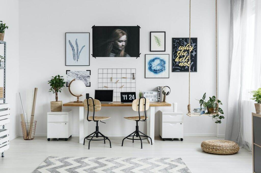 Home office interior